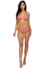 Load image into Gallery viewer, Two-piece bikini halter top
