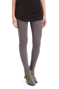 CABLE KNIT LEGGINGS