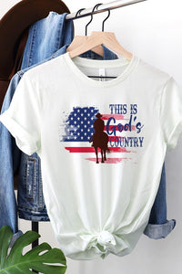 THIS IS GODS COUNTRY UNISEX SHORT SLEEVE