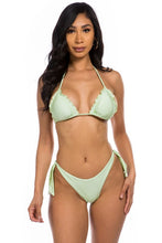 Load image into Gallery viewer, Two-piece bikini halter top
